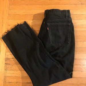 Vintage Black Levi's